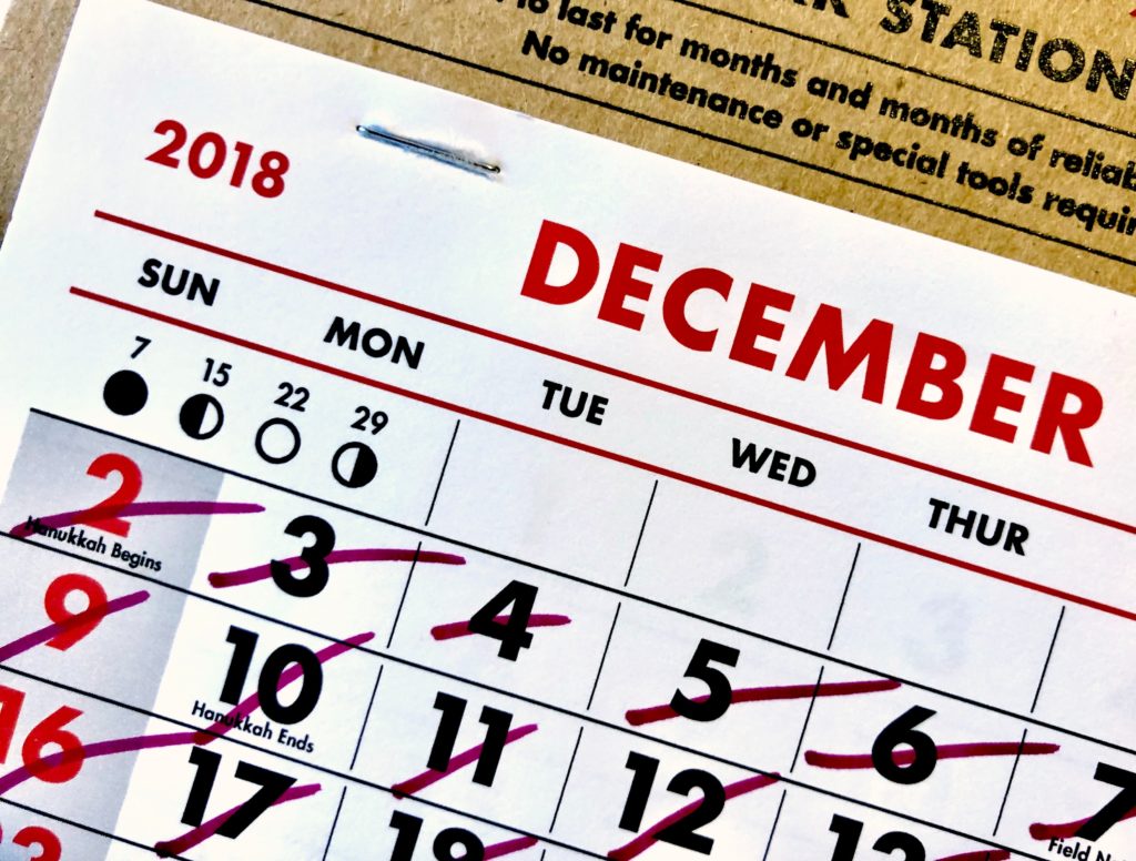 Calendario de fases del concurso de acreedores